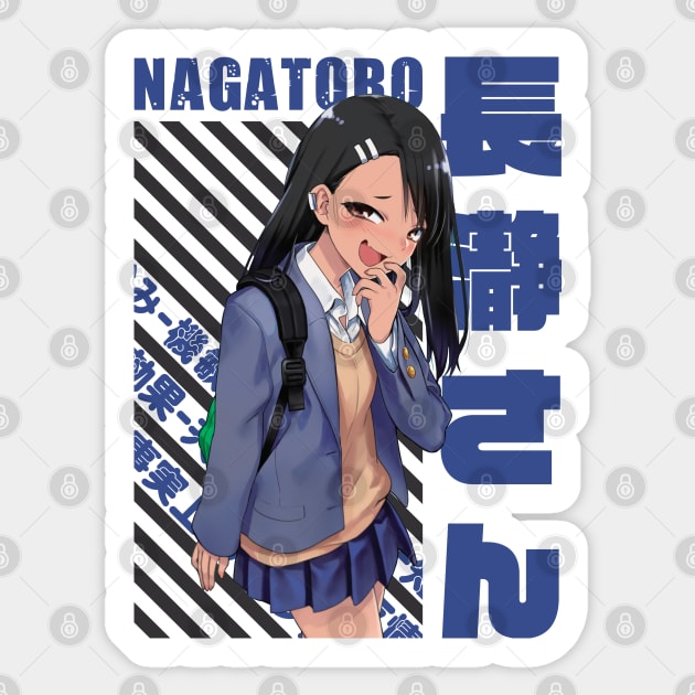 Stickers Nagatoro Chat - Hayase Nagatoro - Anime - Neufs